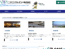 Tablet Screenshot of nita.co.jp