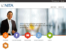 Tablet Screenshot of nita.org