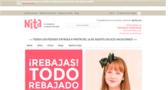 Desktop Screenshot of nita.com.es